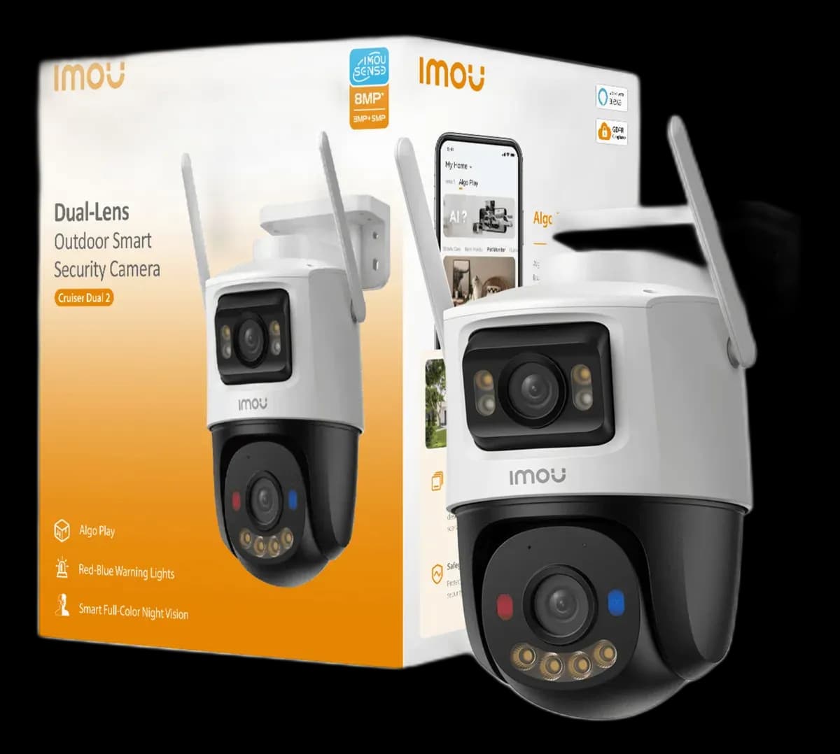 IMOU Cruiser Dual 2 Cámara IP Exterior