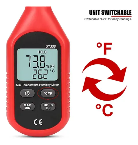 Medidor de Temperatura y Humedad UNI-T
