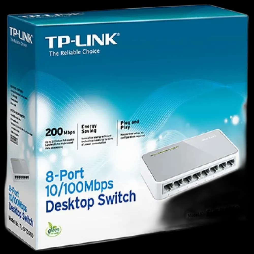 Switch TP-Link LiteWave 8 Puertos Gigabit LS1008G