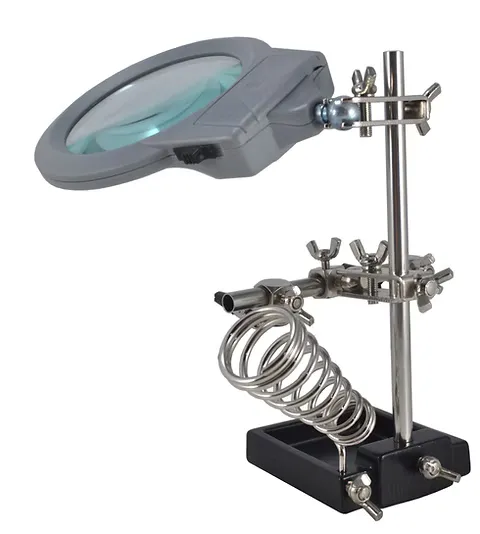 Tercera Mano con Lupa Hitronic ZD-10M